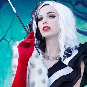 Black & White Hair Wig